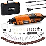 Akdomart Multifunktionswerkzeug, 200W Rotationswerkzeug, Rotary Tool Set con 135...