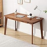 IOTXY Holz Kleiner Schreibtisch mit Schubladen - Computertisch im Heimbüro,...