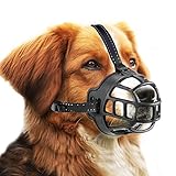 OHCOZZY Maulkorb für Hunde, Silikon-Korb Hund Maulkörbe für kleine, mittlere...