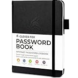 Clever Fox Passwortbuch mit Registerkarten - Adress- und...