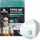 VENTUX SAFETY EQUIPMENT FFP2 NR Maske mit Ventil || Atemschutzmaske CE Zertifiziert ||...