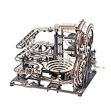 Robotime 3D Puzzle Holz Murmelbahn Trackball Modell Bausatz für Erwachsene Mechanische...