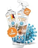 Qindoo 2L Desinfektionsreiniger Fitness SPA, Desinfektionsmittel - Reiniger Desinfektion...