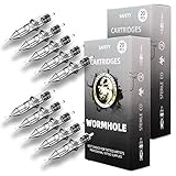 Wormhole Tattoo Nadeln Patronen 50 Stück Verschiedene Tattoo Nadel patronen Runder Liner...