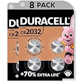 Duracell Specialty 2032 Lithium-Knopfzelle 3V, 8er-Packung , mit kindersicherer...