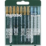 Metabo Stichsägeblattsortiment - SP 10-teilig, für Holz+Metall+Kunststoffe...
