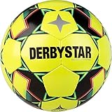 Derbystar Unisex – Erwachsene Brillant APS Futsal Wettspielball, gelb, 4