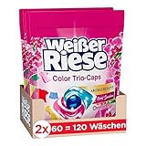 Weißer Riese Color Trio-Caps Aromatherapie Floral Sensation (120 Wäschen),...