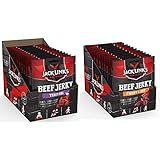 Jack Links Beef Jerky Teriyaki – 12er Pack – Proteinreiches Trockenfleisch vom Rind &...