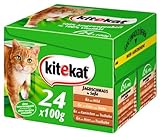 Kitekat Multipack 24 Jagdschmaus in Soße 2x(24x100g) - Katzenfutter
