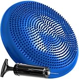 Retoo Ballsitzkissen mit Pumpe, 34cm Durchmesser, Balancekissen, Orthopädisches...