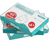 simplecase FFP2 Maske 640 Stück, CE Zertifiziert von offiziell benannter Stelle CE 0598,...