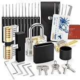 FAHEFANA 30-teiliges Lockpicking Set - [Anfänger Freundlich & 2022...