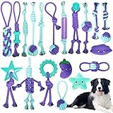 TAVADA Hundespielzeug,Hundespielzeug Set,20 Stück Kauen Hundespielzeug Set für Kleine...