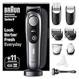 Braun Barttrimmer, Bartschneider/Trimmer/Haarschneider Herren, Haarschneidemaschine Profi,...