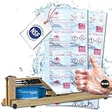 LevinQ 20x Chlortabletten geeignet für Rudergerät mit Wassertank,+ Handschuhe wie...