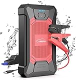 YABER Starthilfe Powerbank, IP66 Wasserdicht, 1500A Spitzstrom Tragbare Auto...