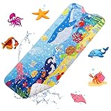 YOCOLE Badewannenmatte Kinder, 100x40cm Duschmatte Badematte Rutschfest, Antirutschmatte...