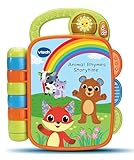 VTech Baby Animal Rhymes Storytime, interaktives Babybuch mit 6 abwischbaren Seiten,...