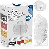 VEVOX® FFP2 Masken CE zertifiziert aus Deutschland - 10, 20, 50 Stk. - Farbe wählbar -...