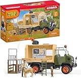 schleich 42475 WILD LIFE Großer Truck Tierrettung, 45 Teile Spielset mit 2x Tierfiguren,...
