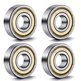 4 Stück Kugellager 608ZZ, 608ZZ Skateboard Kugellager, 608ZZ Kugellager,...