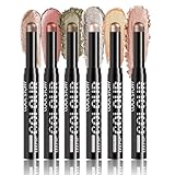 6PCS Eyeshadow Stick Set, Waterproof Long Lasting Eyeshadow Stick Sets Create...
