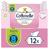 Cottonelle Feuchtes Toilettenpapier, Sensitive Pflegend - Parfümfrei, Biologisch...