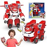 Super Wings Roboter Spielzeug – Jett Transformers Spielzeugautos, Lastwagen mit...