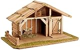 Alfred Kolbe Krippen 1331/12 Weihnachtskrippe aus Holz für 10-12 cm Figuren 55...