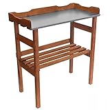 Pflanztisch braun 80x40x86cm