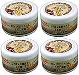4 Dosen je 250ml Lederbalsam Universal mit Bienenwachs