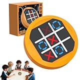 Nzkeuf 4-in-1 Tic Tac Toe Spiel, Tic Tac Toe Elektronisch Bolt Spiel, DREI Gewinnt...