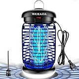WUEAOA Insektenvernichter elektrisch Groß,15W 4200V UV Mückenlampe...