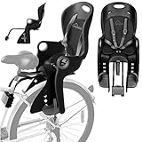 Campela Kinderfahrradsitz ab 9 Monate bis 5 Jahre I 9-22 kg - Kinder Fahrradsitz mit TÜV,...