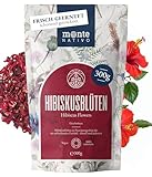 Hibiskustee Monte Nativo (300g) - Hibiskusblüten schonend getrocknet - Hibiskus als...