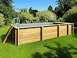 ProsWell Pool 'n Box Pool Holz Aufstellpool 6,20 x 2,50 m