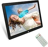 Digitaler Bilderrahmen 20 Zoll, 1440 x 900 IPS-Bildschirm, Fernbedienung, Bewegungssensor,...