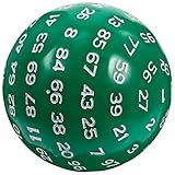 Toyvian Seitiger Acrylwürfel Für Brettspiele Tragbarer Zahlenwürfel Für...