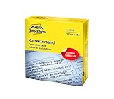 AVERY Zweckform 3515 Korrekturband (handbeschriftbar, 21,1 mm x 15 m) 1 Rolle...