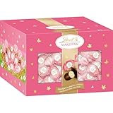 Lindt Marzipan Eier | 425g Köcher mit zartschmelzender Füllung | Edle Pralinen mit...