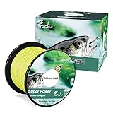 Croch Geflochtene Angelschnur 300M/500M/1000M Stark PE Schnur Farbecht 0.1-0.3mm 14-45LB