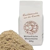 Mühlenfrische Weizenkeime 500g frisch, roh, unbehandelt von der Rätze-Mühle 100%...