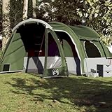 Familienzelt 6 Personen Grün Wasserdicht, Xichuzi Caming Zelt, Camping Tents,...