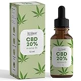 Yes Vegan® CBD-Öl 20% - Vollspektrum Hanf-Tropfen - 2000mg Cannabidiol - Deutsches...