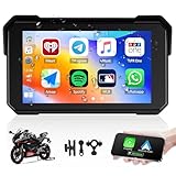 Motorrad GPS CarPlay Bildschirm mit Motorrad Design Halterung, drahtloser...