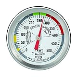 TFA Dostmann 141029 BBQ Thermometer, Analog, 14.1029, zur Garraumtemperaturmessung, für...