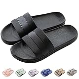 HARRMS Herren/Damen Badeschuhe Hausschuhe Slippers Sommer Slide Pantoletten...