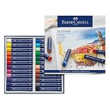 FABER-CASTELL 127024 - Permanente Ölpastellkreide STUDIO QUALITY, 24er Etui