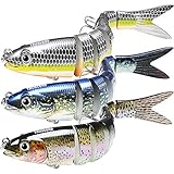 TRUSCEND Kunstköder Hecht, Angelköder Fische Angeln Set, Fisch Köder für...